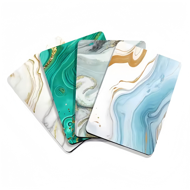 3D мрамор/позолоченная настенная панель