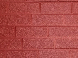 Кирпичная текстура, резная металлическая плита, настенная доска для снижения шума и изоляции жилых помещений