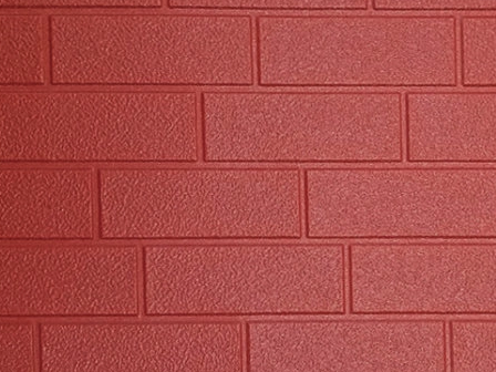 Кирпичная текстура, резная металлическая плита, настенная доска для снижения шума и изоляции жилых помещений