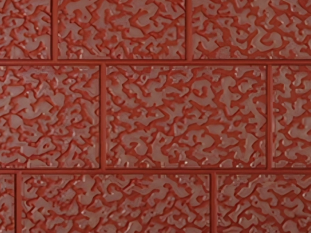 Кирпичная текстура Декоративная металлическая стеновая панель для изоляции и стиля домашнего офиса