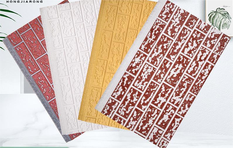 Полиуретановая композитная панель с кирпичной текстурой для изоляции дома украшает панели наружных стен