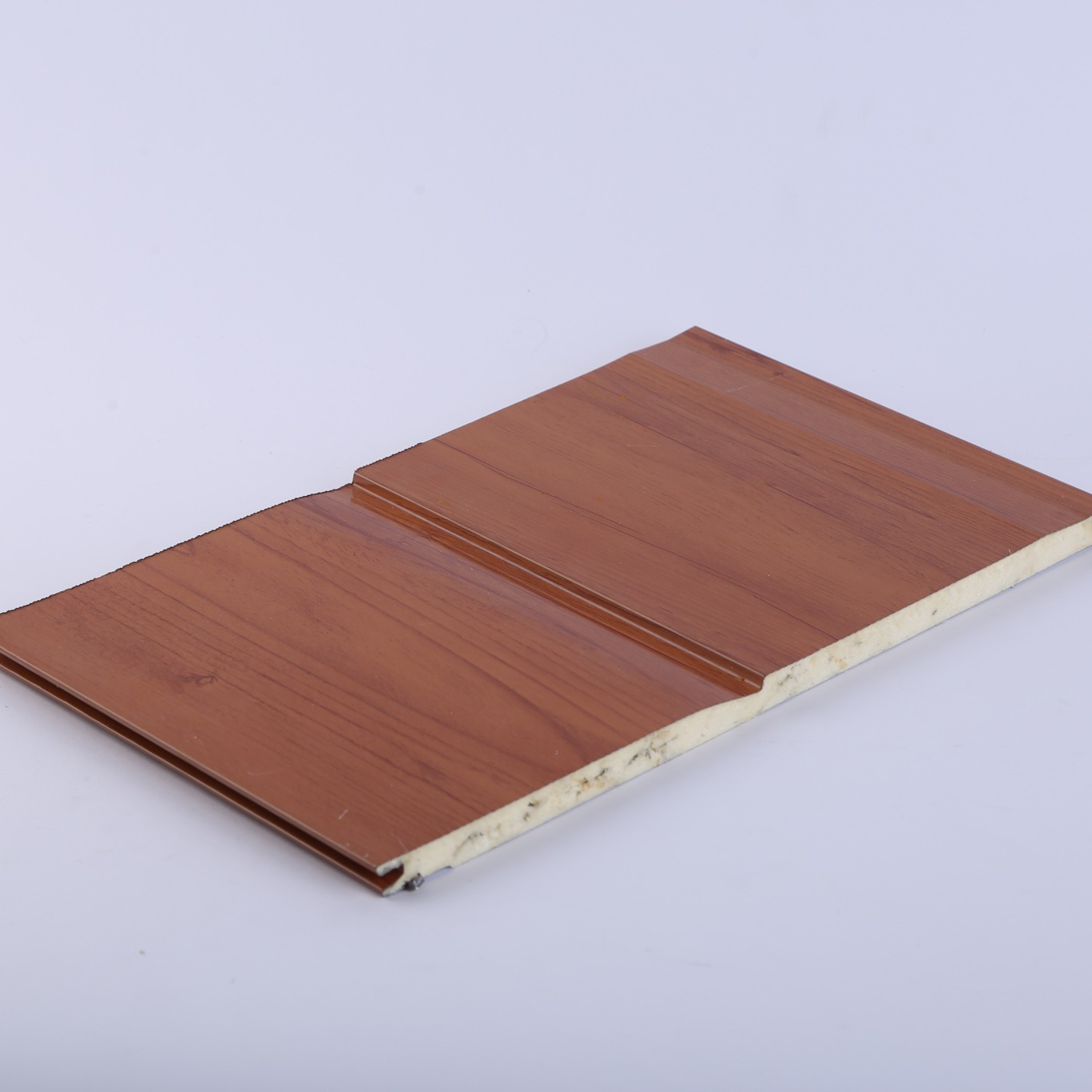 Текстура древесины. Современная анаглифическая реконструкция наружных досок старых домов. Стеновая панель из сэндвич-панелей.