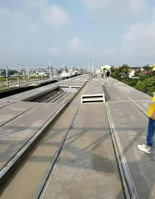 Сборный железобетон, плита эстакады электростанции