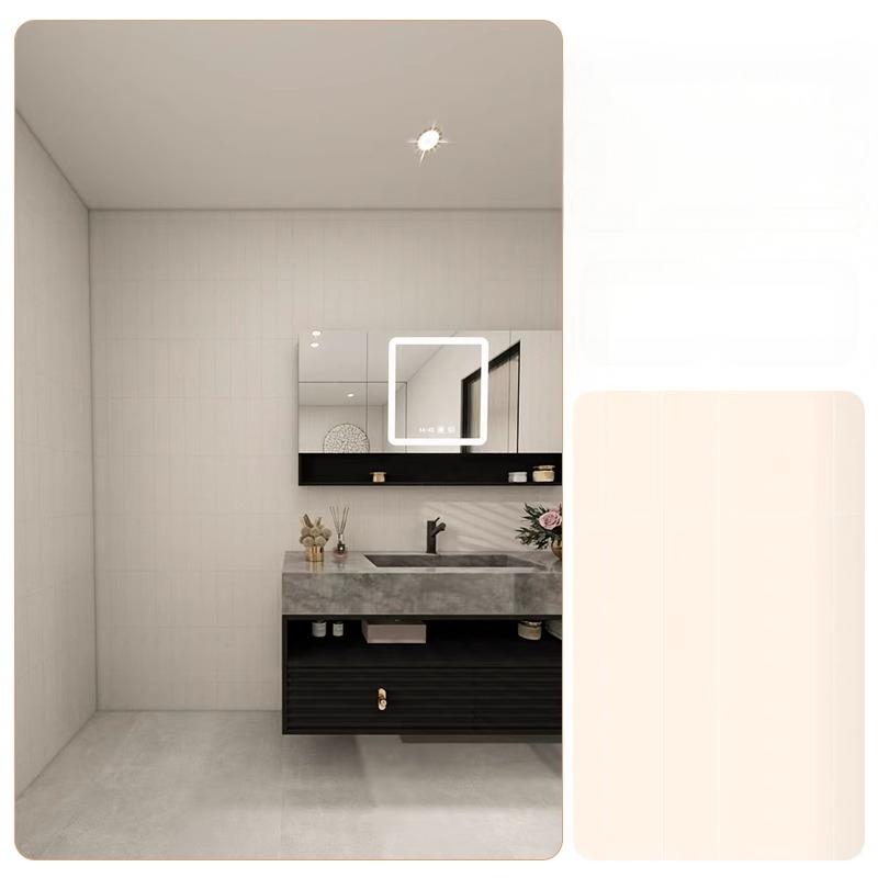 Стеновые панели Flameguard 3D из ПВХ с плоской текстурой 4 мм для элегантного декора ванной комнаты