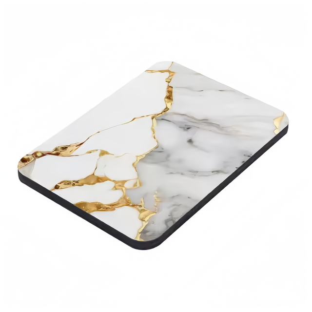 3D мрамор/позолоченная настенная панель