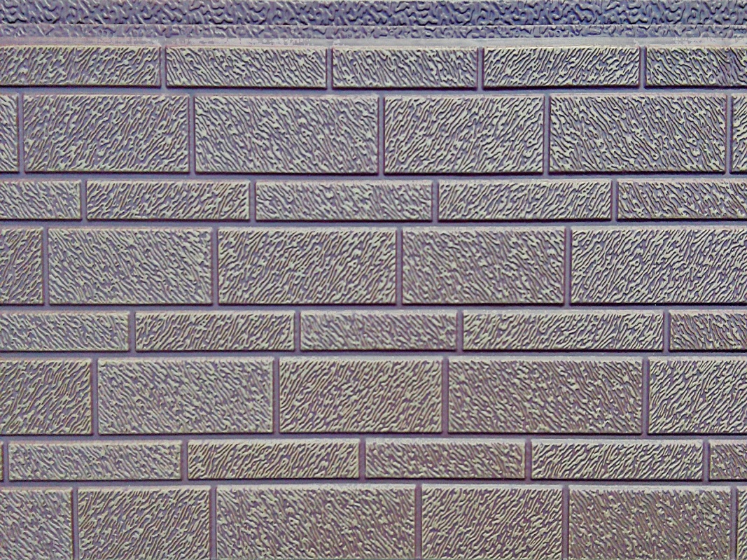 Кирпичная текстура. Инновационная металлическая резная композитная доска. Решения для стен. Изоляционная плита.