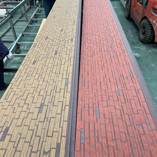 Длинный камень Декоративные материалы Изоляционная плита для внутренней и наружной отделки стен для мобильных домов