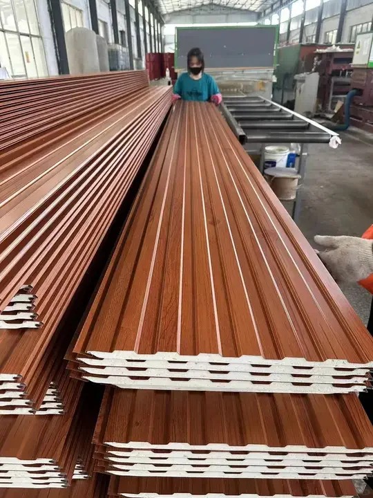 Деревянная текстура Модная металлическая резная доска для интерьеров офисов и магазинов, панели наружных стен