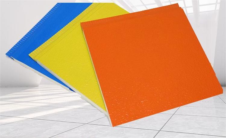 Функциональная кровельная панель с плоской текстурой для современного дома и магазина Изолированные стеновые панели сэндвича