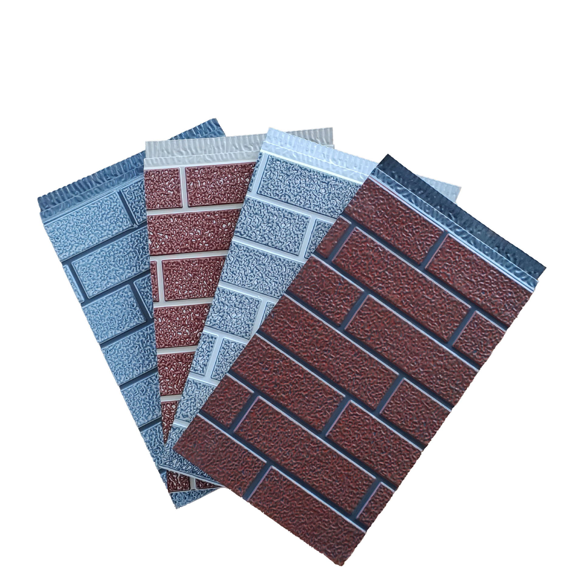 Кирпичная текстура. Более высокая себестоимость. Усовершенствованная стальная конструкция для современного дома и офиса. Стеновая панель.