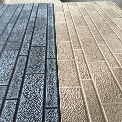 Мраморная текстура Полиуретановая металлическая изоляция крыши 