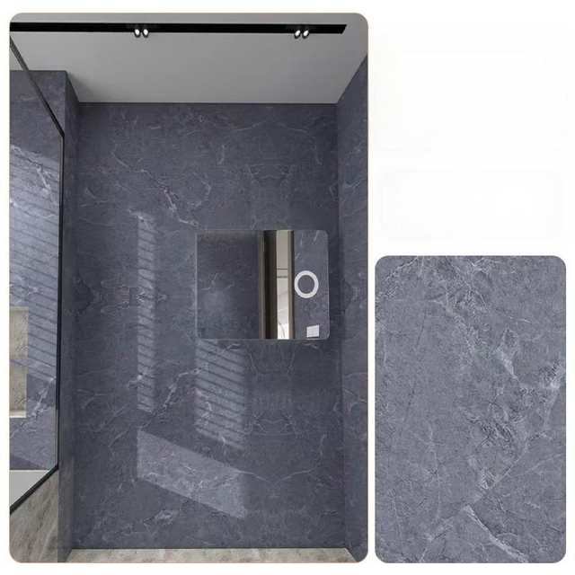 4 мм плоские текстуры специальные каменные кристаллические стеновые панели Spc для ванных комнат отелей