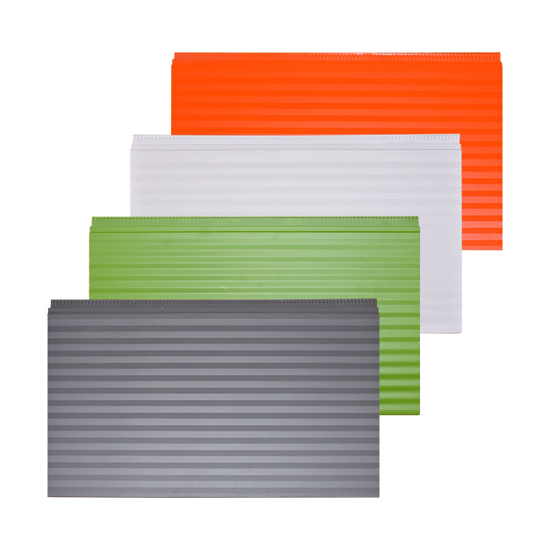 Гофрированная текстура Внешняя изоляция стены отделка встроенная доска для мобильного туалета внешняя стена виллы