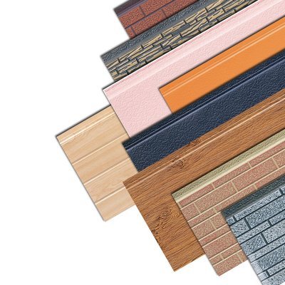 Влагостойкая сэндвич-панель с кирпичной текстурой для надежной изоляции здания