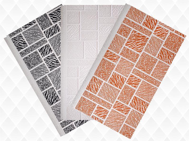 Полиуретановая композитная панель с кирпичной текстурой для изоляции дома украшает панели наружных стен