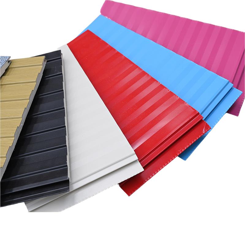 Система изоляционных панелей с плоской текстурой для проектов по благоустройству дома на роскошной вилле Металлическая резная доска