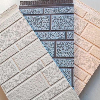 Мраморная текстура Полиуретановая металлическая изоляция крыши 