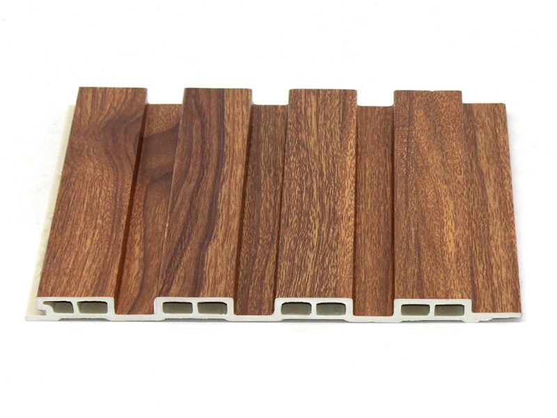 Элегантная облицовка стеновых панелей из коэкструзии WPC для современного домашнего украшения