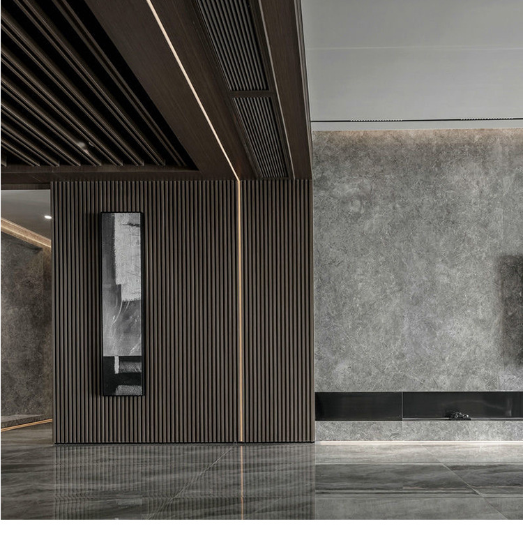 Современная облицовка телевизора с помощью легко устанавливаемых водонепроницаемых стеновых панелей