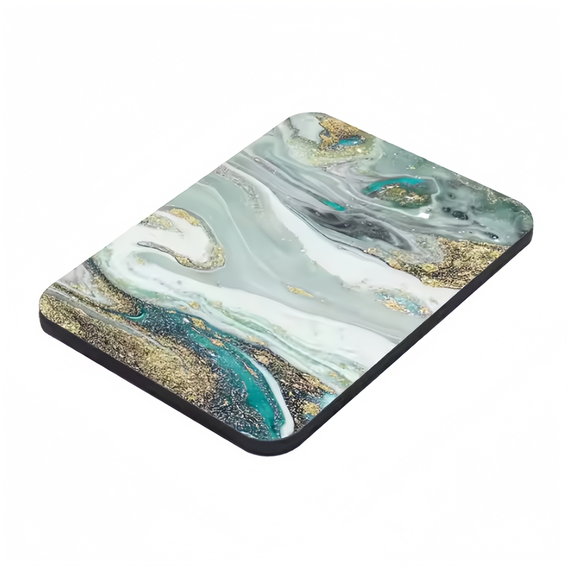 3D мрамор/позолоченная настенная панель