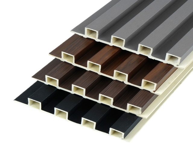 3D пластиковая полая доска соэкструзионной панели WPC для украшения дома