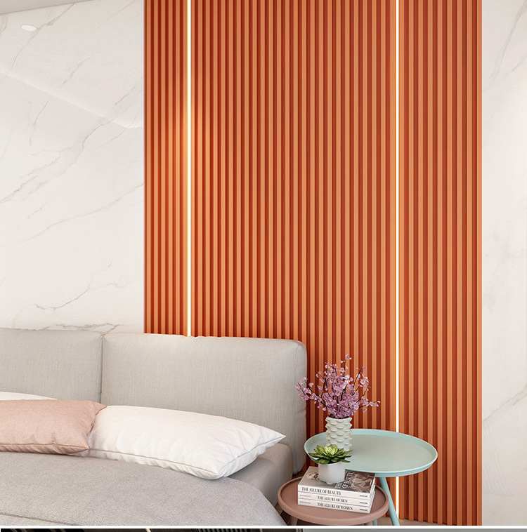 Стильная облицовка стеновых панелей WPC для современного декора медиацентра