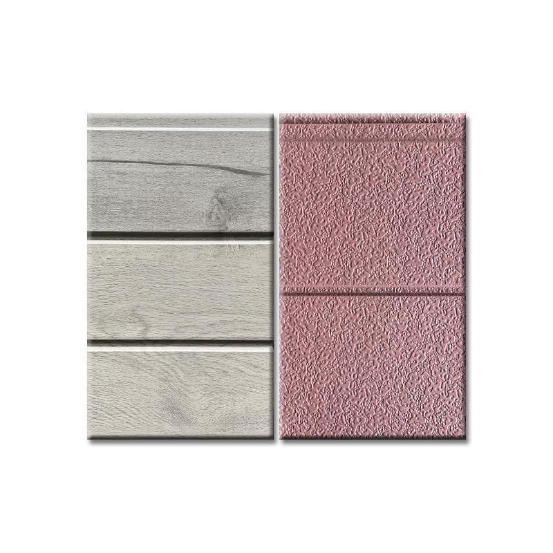 Мягкая текстура покрытия Стальные сэндвич-панели Высекаенная металлом изоляционная доска