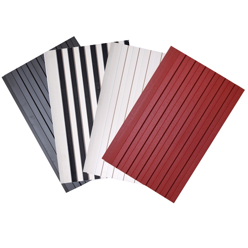 Стильная металлическая резная изоляционная плита с текстурой реек для домашнего офиса