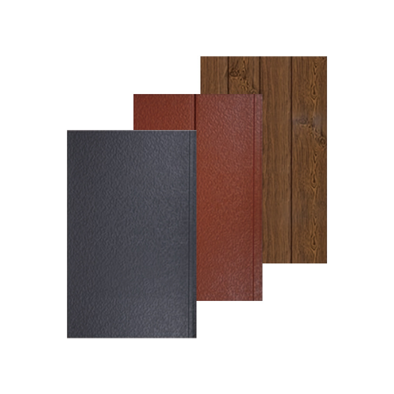 Мягкая текстура покрытия. Гладкая металлическая композитная панель для эффективного наружного сайдинга. Сэндвич-панель.