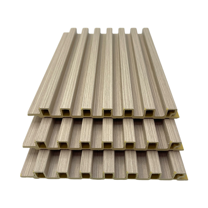 3D пластиковая полая доска соэкструзионной панели WPC для украшения дома