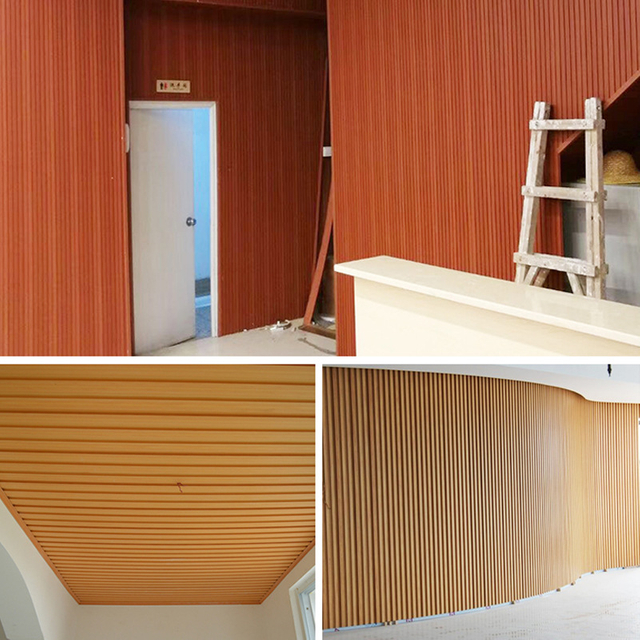 Влагостойкие стеновые панели из ДПК для модных ТВ-экранов