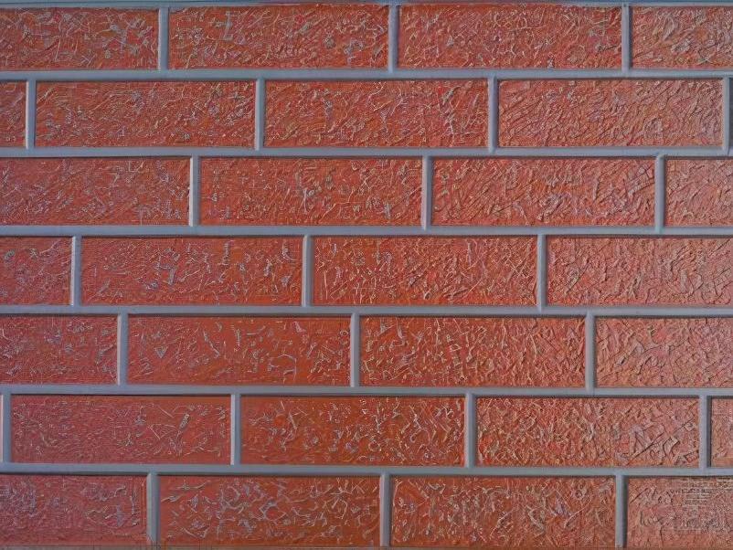 Материал с текстурой кирпича. Облицовка стен. Простая в установке и настраиваемая металлическая изоляция. Панели для наружных стен.