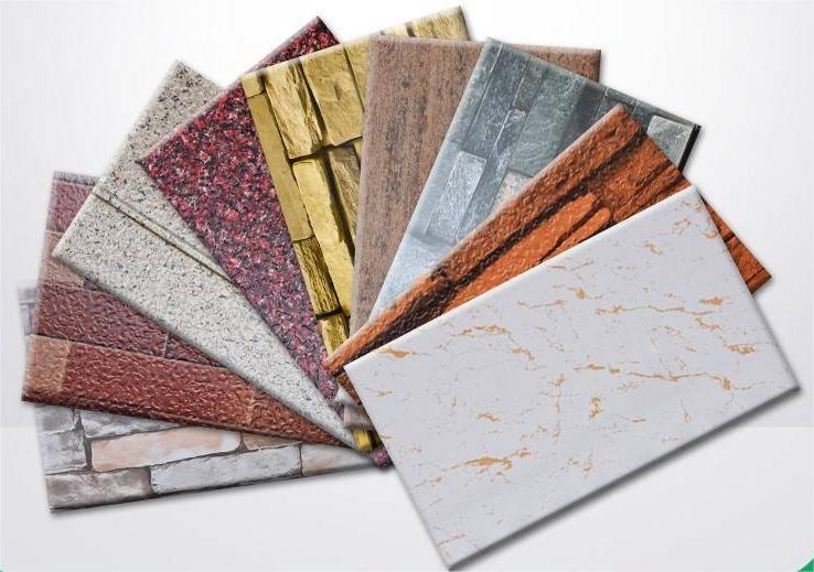 Мягкая текстура покрытия Металлическая стеновая панель Металлическая панельная доска