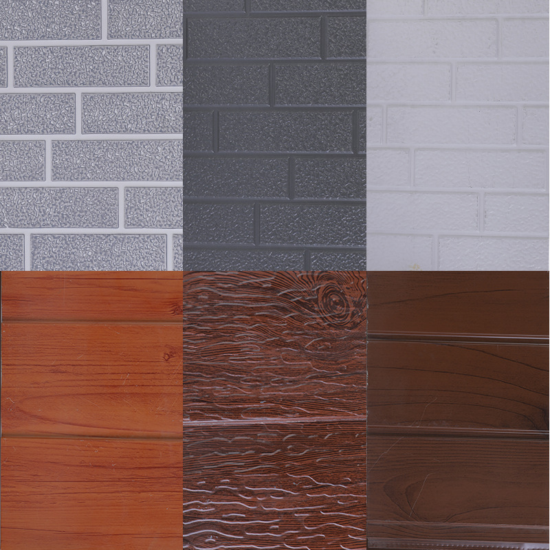 Композитный наружный сайдинг с текстурой дерева с технической поддержкой для домовладельцев вилл Изолированная стеновая панель