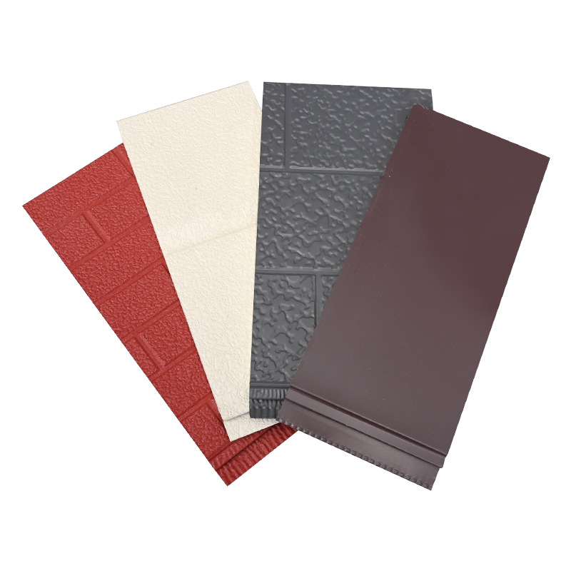 Изоляционная доска для наружного сайдинга с плоской текстурой премиум-класса для сэндвич-стеновых панелей в современных помещениях