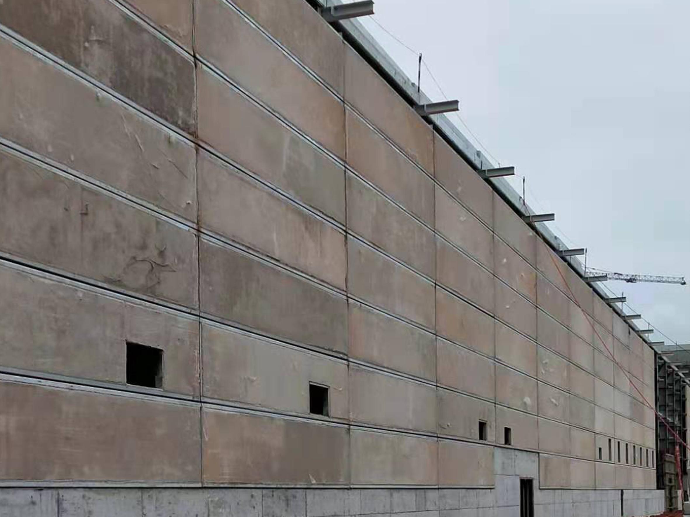 Сборная железобетонная плита эстакады электростанции в химическом цехе