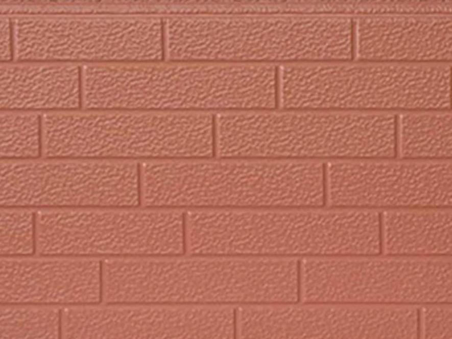 Кирпичная текстура. Металлическая изоляция. Стеновая панель. Композитная изоляционная доска.