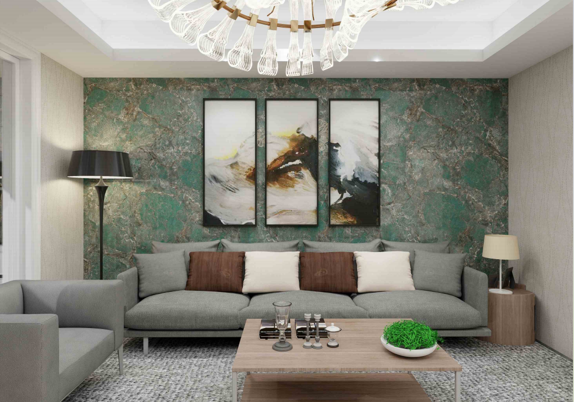 Настраиваемые УФ-стеновые панели с мраморной текстурой для модных стилей ванной комнаты