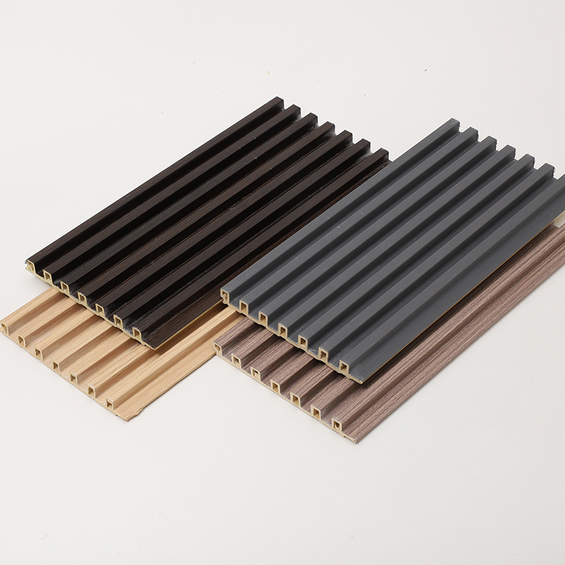 Роскошная огнестойкая водонепроницаемая устойчивая к плесени современная стеновая панель WPC