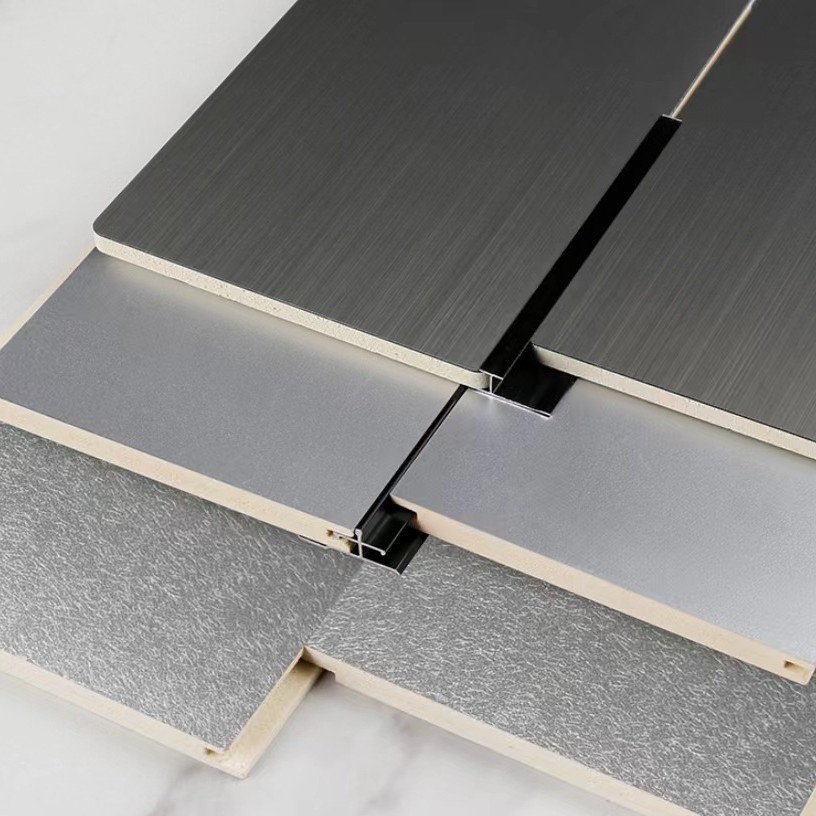 Текстура ткани 8 мм. Экологичная угольная хрустальная доска: огнестойкие бамбуковые декоративные панели.