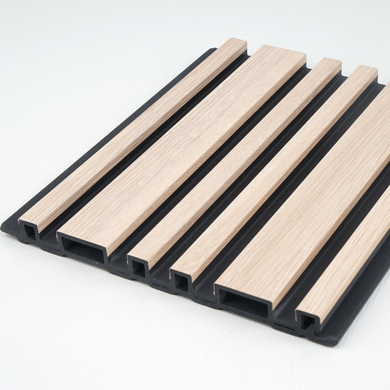 Стильная 3D пластиковая полая облицовочная доска из ДПК для уникального дизайна стен