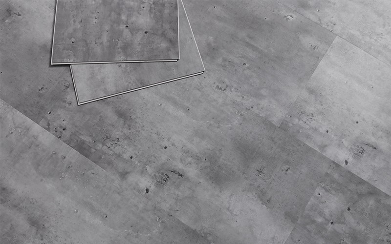 Легко очищаемый пол, доска SPC из бамбукового волокна, орех.